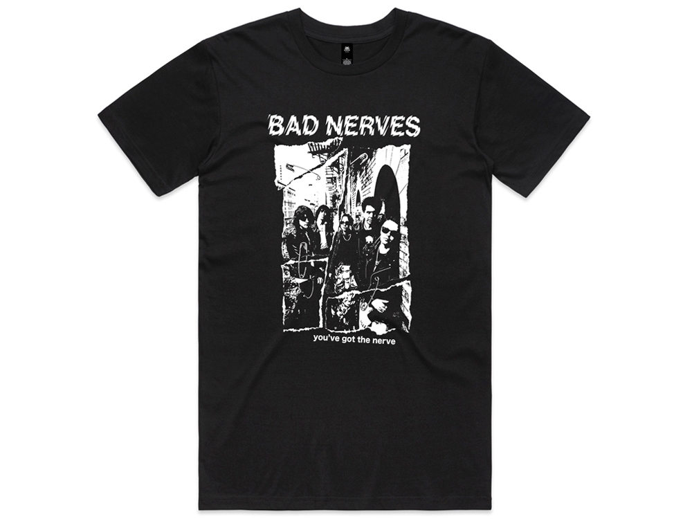 'You've Got The Nerve' T-Shirt Black